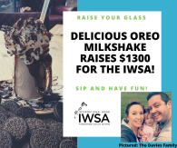 Oreo milkshake fundraiser